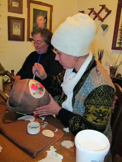 Žensko domaćinstvo u seoskoj oazi