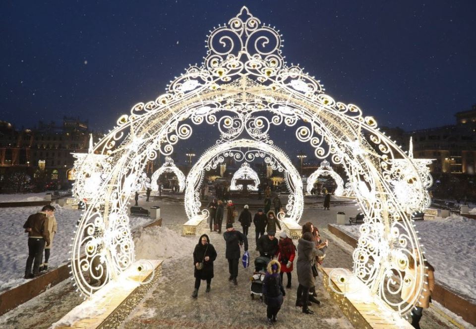 RUSKA BAJKA: pogledajte kako sija veličanstvena Moskva u prazničnom ruhu (FOTO)