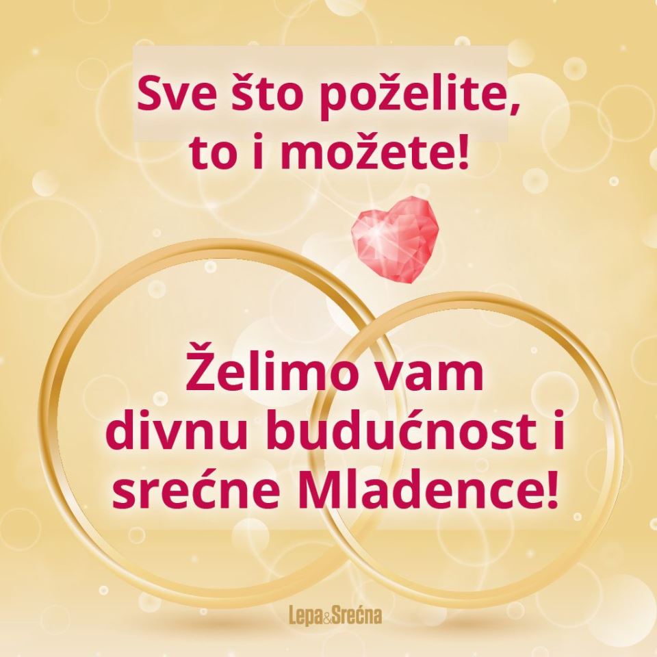 Čestitke za Mladence