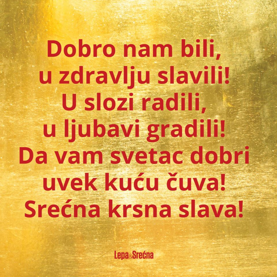 Kako se čestita slava: Najlepše čestitke za svakog sveca