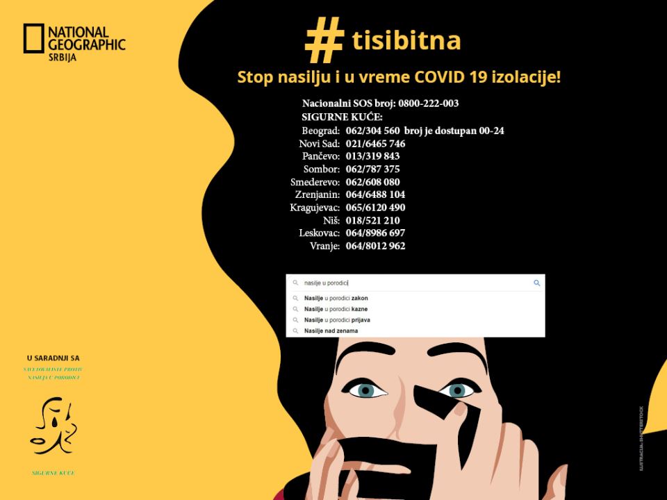 #TISIBITNA: šta možemo da uradimo za žrtvu zlostavljanja dok traje izolacija
