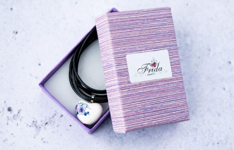 Nakit ogrlica frida vintage heart
