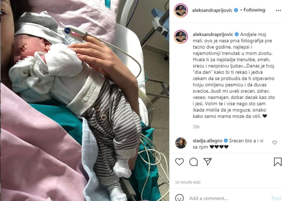 VELIKA RADOST U DOMU ALEKSANDRE PRIJOVIĆ: Ovo je najemotivniji trenutak u mom životu!