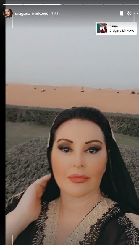 dragana mirkovic u dubaiju