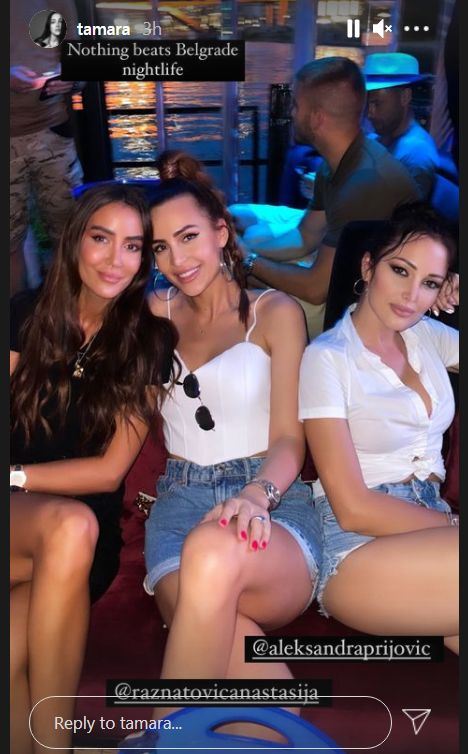 tamara kalinic anastasija raznatovic aleksandra prijovic