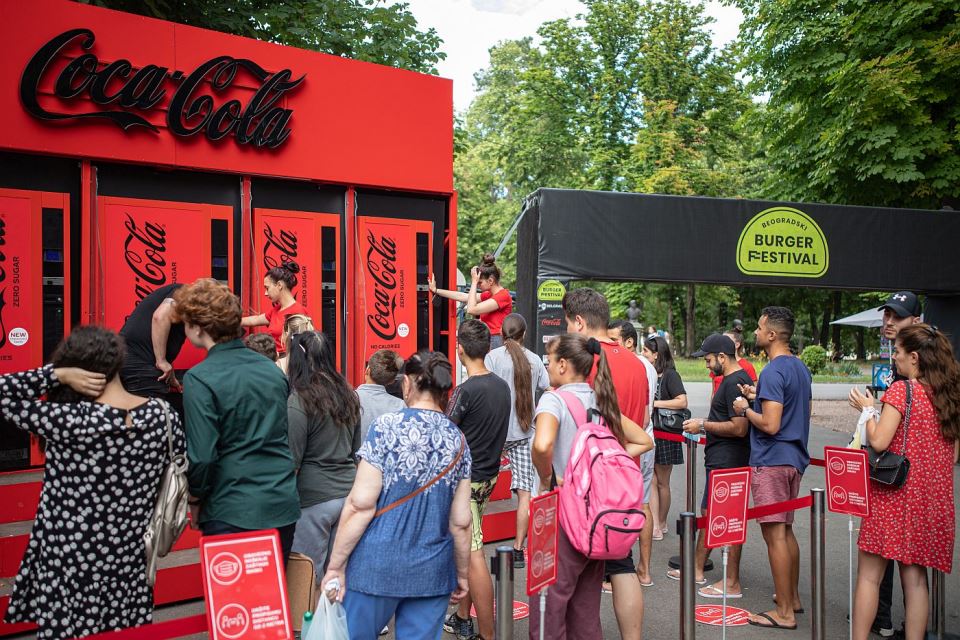 Burger Fest Coca-cola